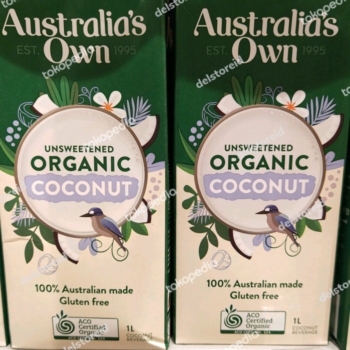 

Australia's own unsweetened organic coconut milk 1 liter