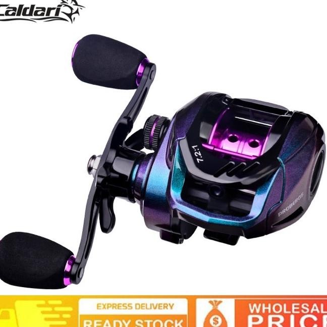 2024 New Probero Mein Pancing Cating Bc Reel 7.21 Gear Ratio 10G Drag Carbon Hell Fihing Reel Magnet