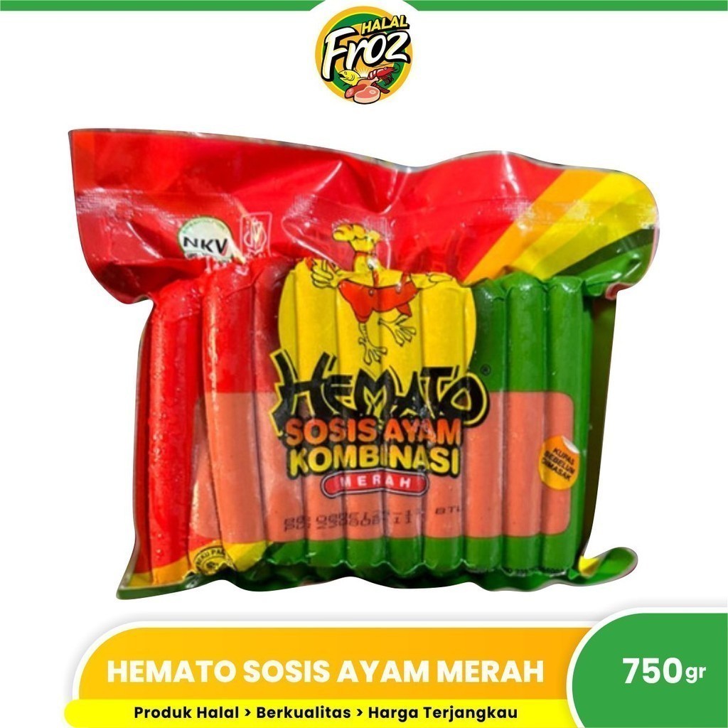Hemato Sosis Ayam Merah 750gr