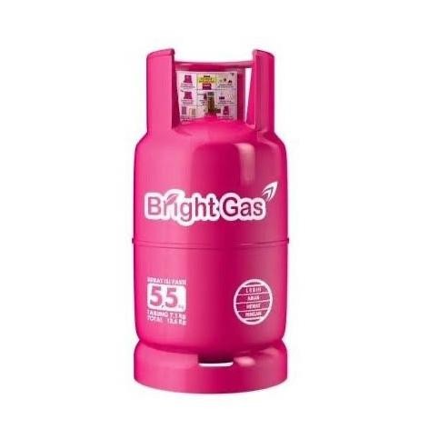 ;&;&;&;&] TABUNG + ISI BRIGHT GAS LPG ELPIJI 5,5 KG