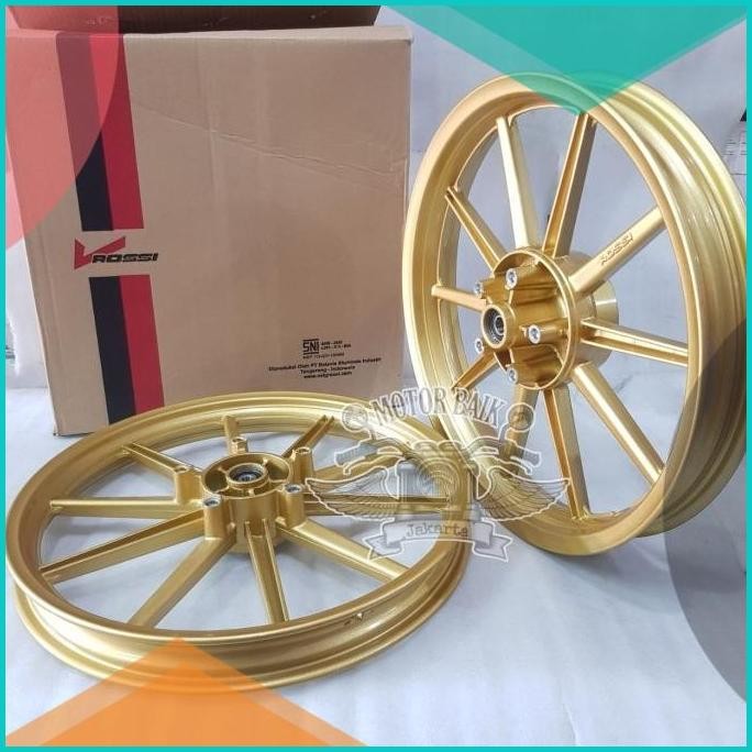 velg veleg pelek racing VROSSI V ROSSI palang 10 lurus mx king ring 17