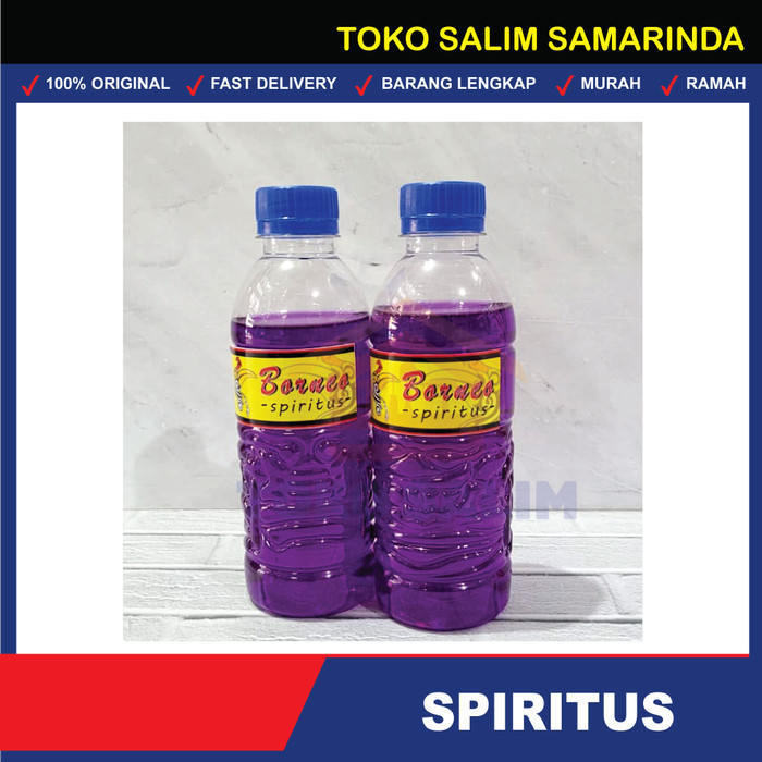 

,,,,,,,] Spiritus Cair Bakar Bunsen Ungu Kemasan Botol 300ml Borneo