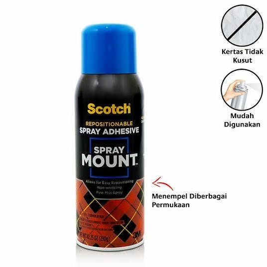 

Lem spray mount 3M scotch
