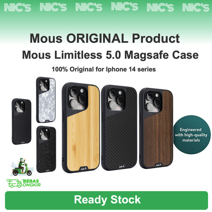 NEW ORIGINAL Mous Limitless 5.0 Magsafe Case Iphone 14 Pro Promax