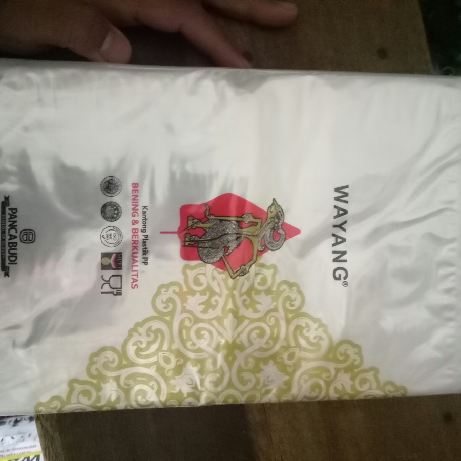 Plastik pp cap wayang 17x25