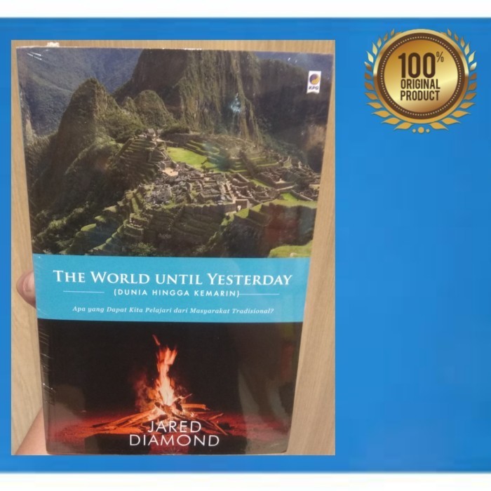 

BUKU THE WORLD UNTIL YESTERDAY - DUNIA HINGGA KEMARIN BY JARED DIAMOND