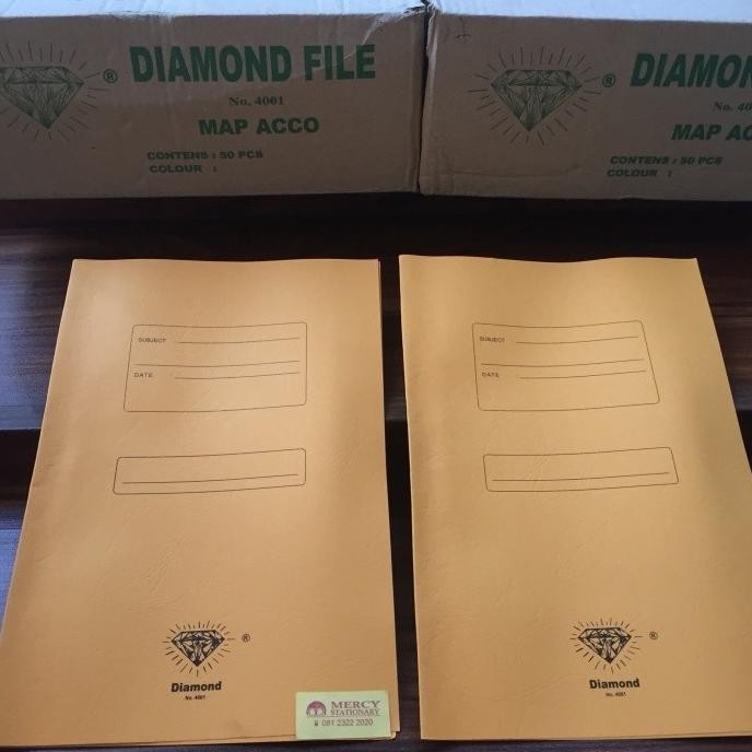 

Map Kertas Acco Diamond / Stopmap Snell Kertas Bufalo