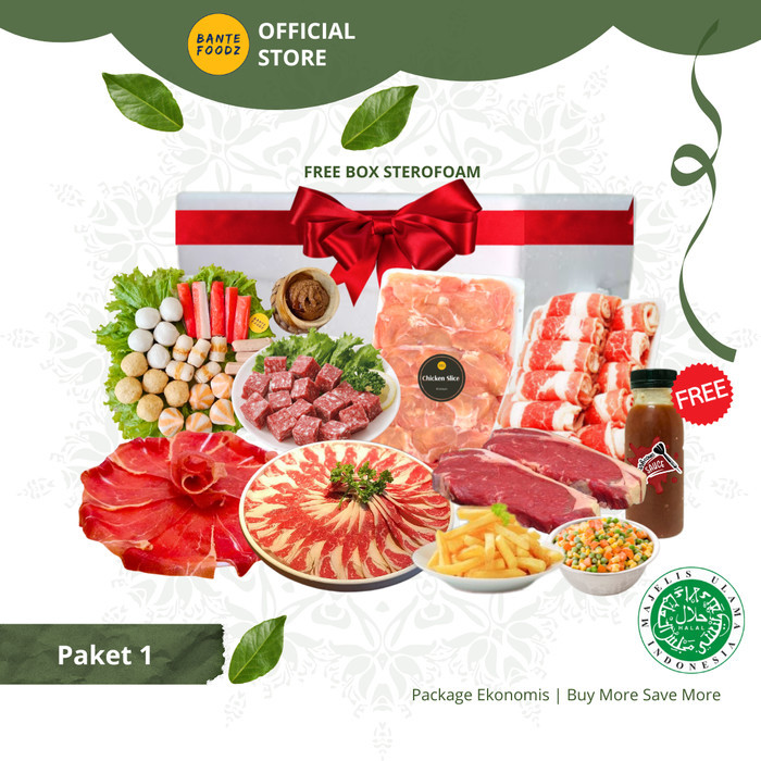 

[HAMPERS] Paket Grill Beef Slice Chicken Slice Steamboat Tomyam Parcel Hampers Spesial