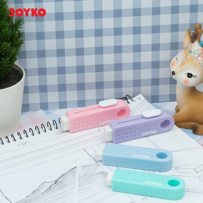 

Joyko Sliding Eraser + Refill Mechanical / Penghapus Mekanik Joyko + Isi Ulang Ujian Panjang Anak