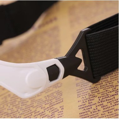 

Kaca Pembesar Servis Hp Kacamata Reparasi 3.5X Magnifier 2 Led