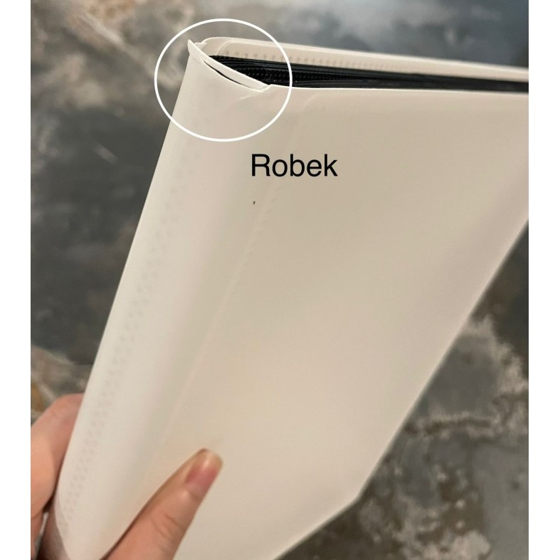 

[Defect] Hice Strap Album Card Binder 9 Pocket - Binder Kartu Pokemon Magic Op - Putih