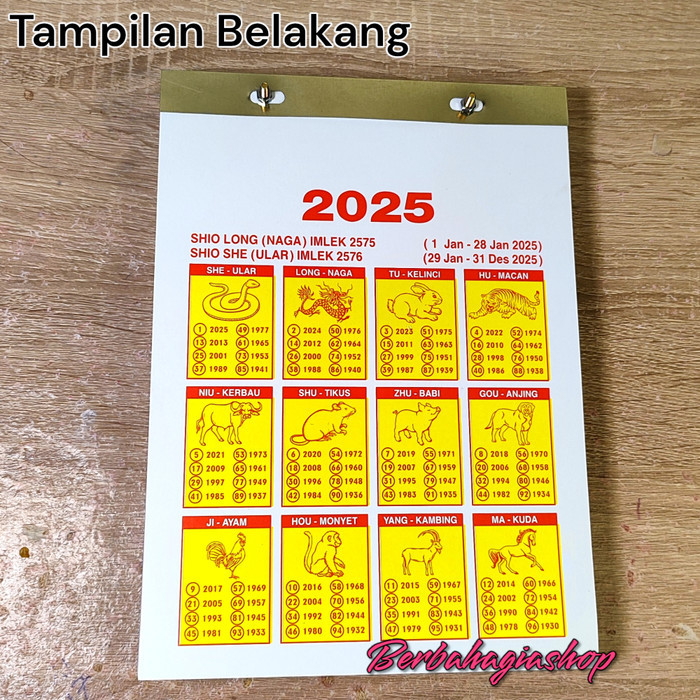 

Kalender Sobek Tahun 2025 Ukuran Besar Indonesia / Calender Robek New