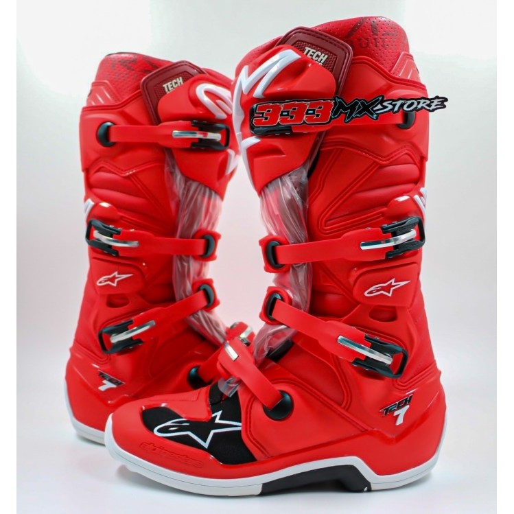 Cekout Langsung- SEPATU ALPINESTAR TECH 7 2022 RED LIMITED SEPATU CROSS ALPINESTAR TECH