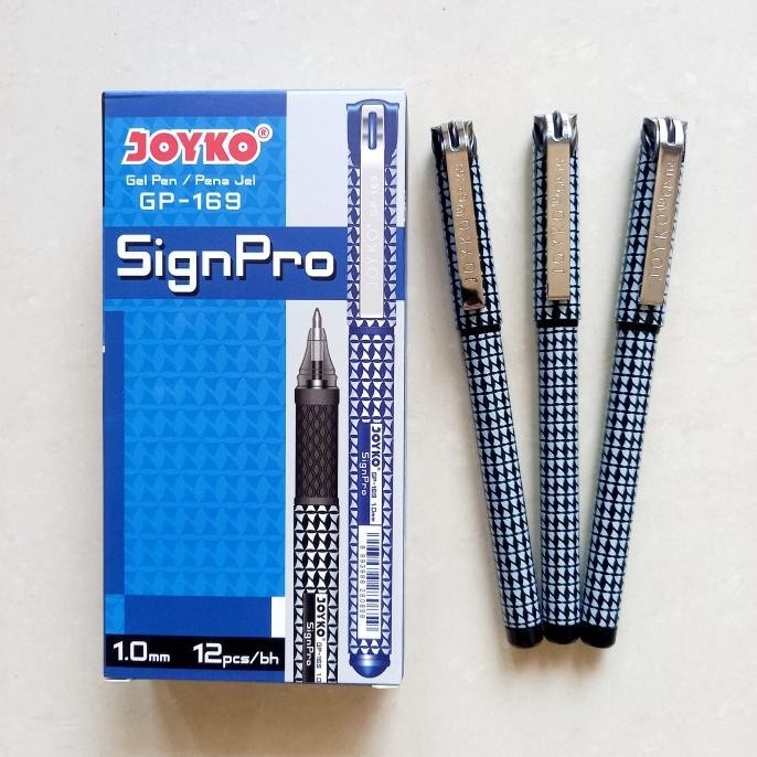 

Pen / Pulpen / Pena Joyko GP-169 SignPro/ 1.0 mm/ 1 pak isi 12pcs BPS