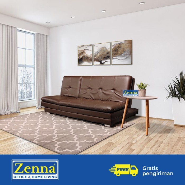 Zenna sofa bed belucci / sofa tempat tidur / sofa lipat / sofabed