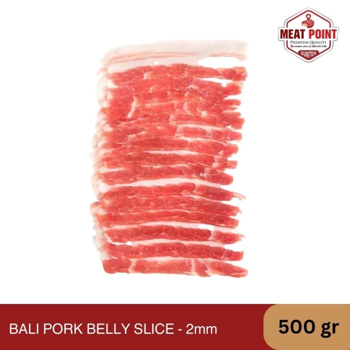 

BALI PORK BELLY SLICE SHABU-SHABU