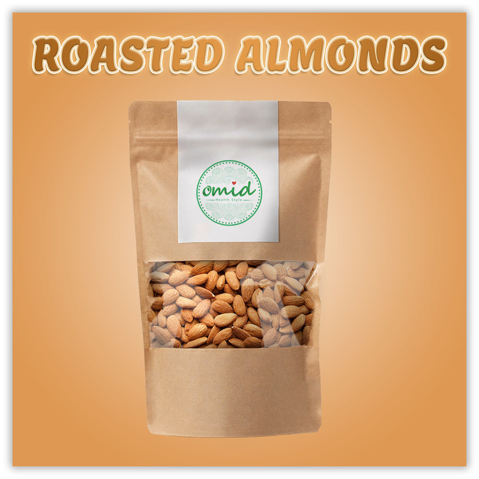 

500 GR - ALMOND ROASTED KACANG ALMOND PANGGANG