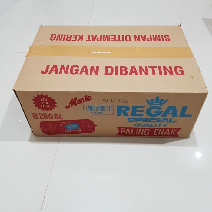 

REGAL MARIE SPECIAL BISKUIT 230G PER KARTON