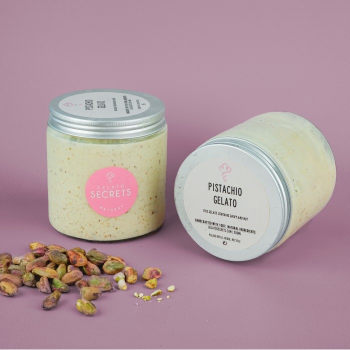 

PISTACHIO GELATO - PARTY PACK 500ML - GELATO SECRETS