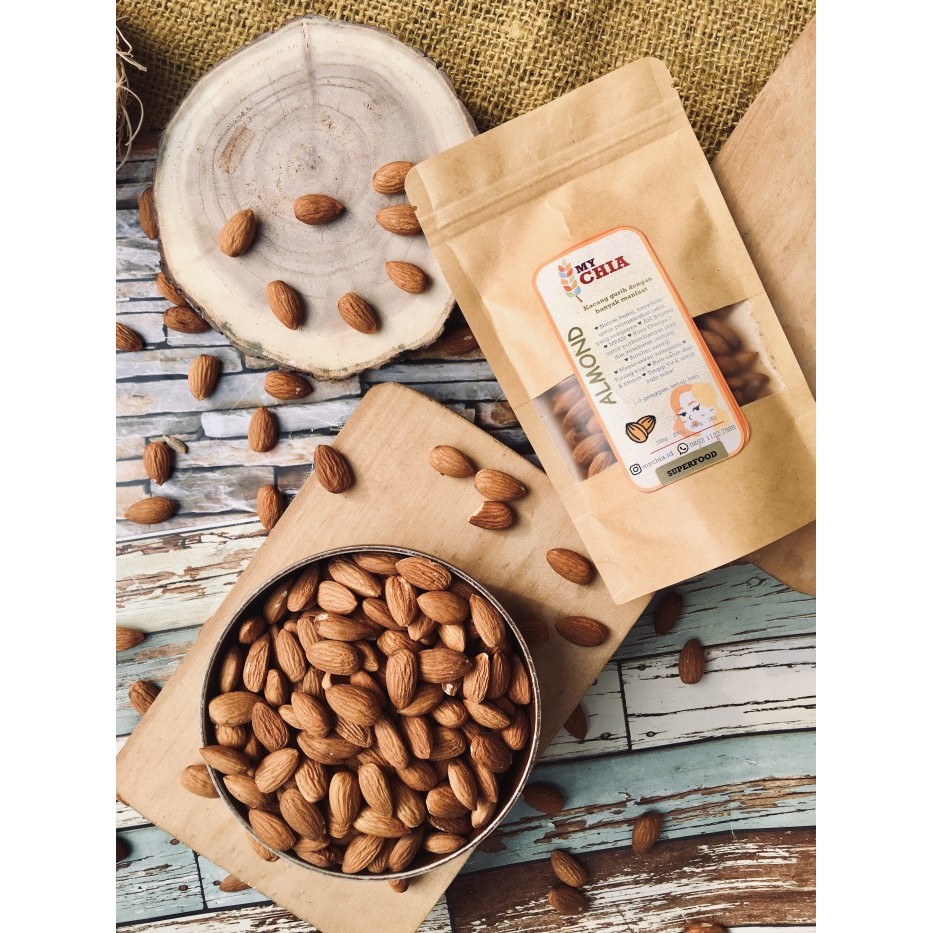 

ROASTED ALMOND (PANGGANG) 1KG