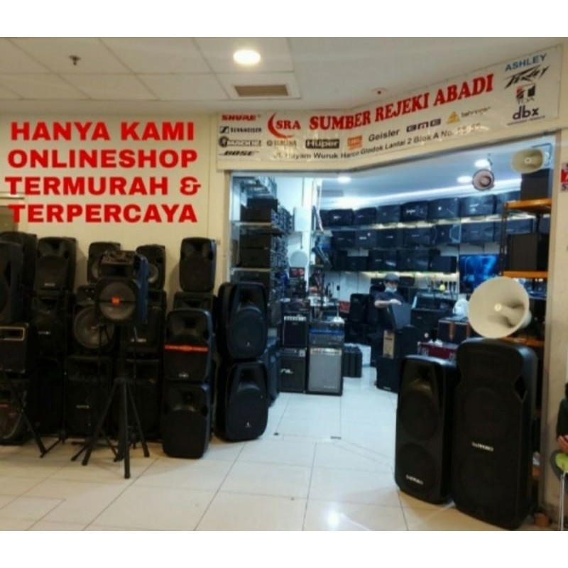 DISTRIBUTOR PAKET SOUND SYSTEM YAMAHA 4 CHANNEL BARETONE 15 INCH AKTIF BLUETOOTH