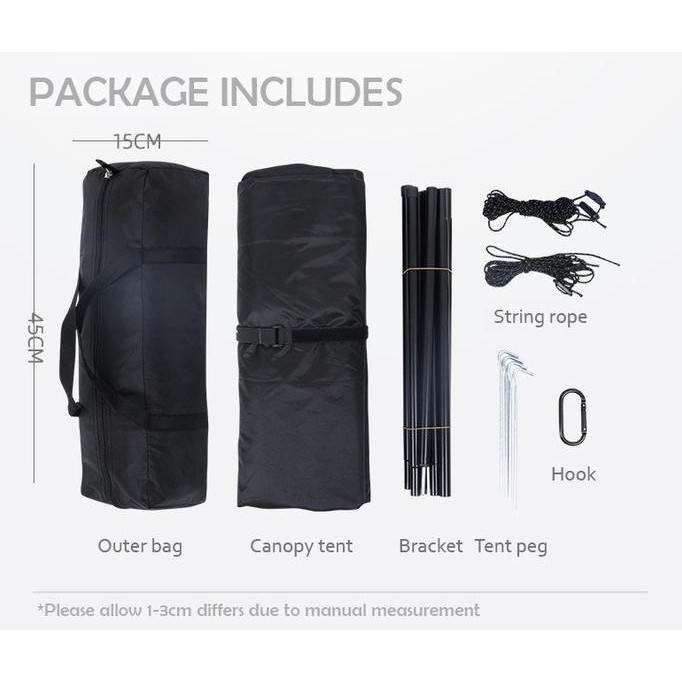 Car Cabin Tailgate Tent / Tenda Mobil / Camping Tent / Tenda Kemping Zea_Sez