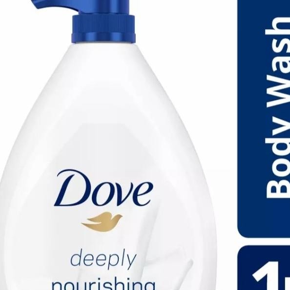 Dove Body Wah Deeply Nourihing 1Liter Abun Mandi Dove