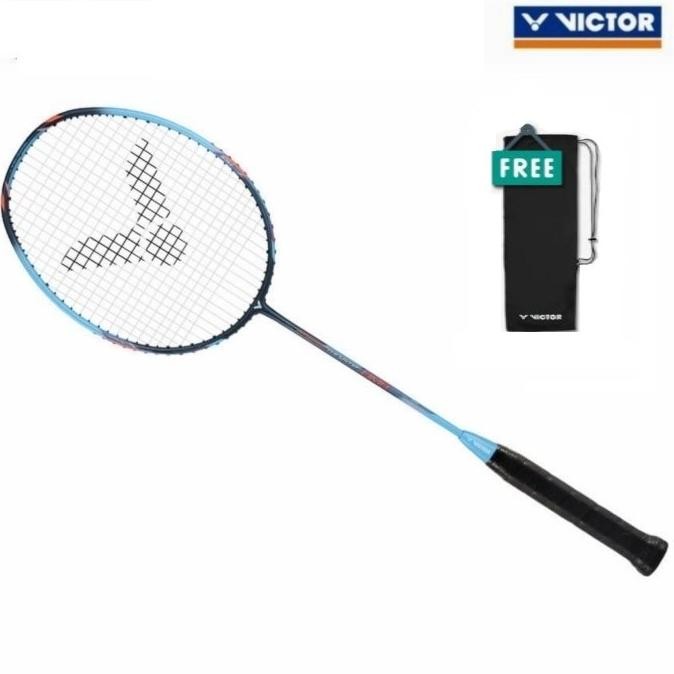 Spesial Raket Badminton Victor Thruster K Hmr / Tk Hmr Light Blue "New Color"