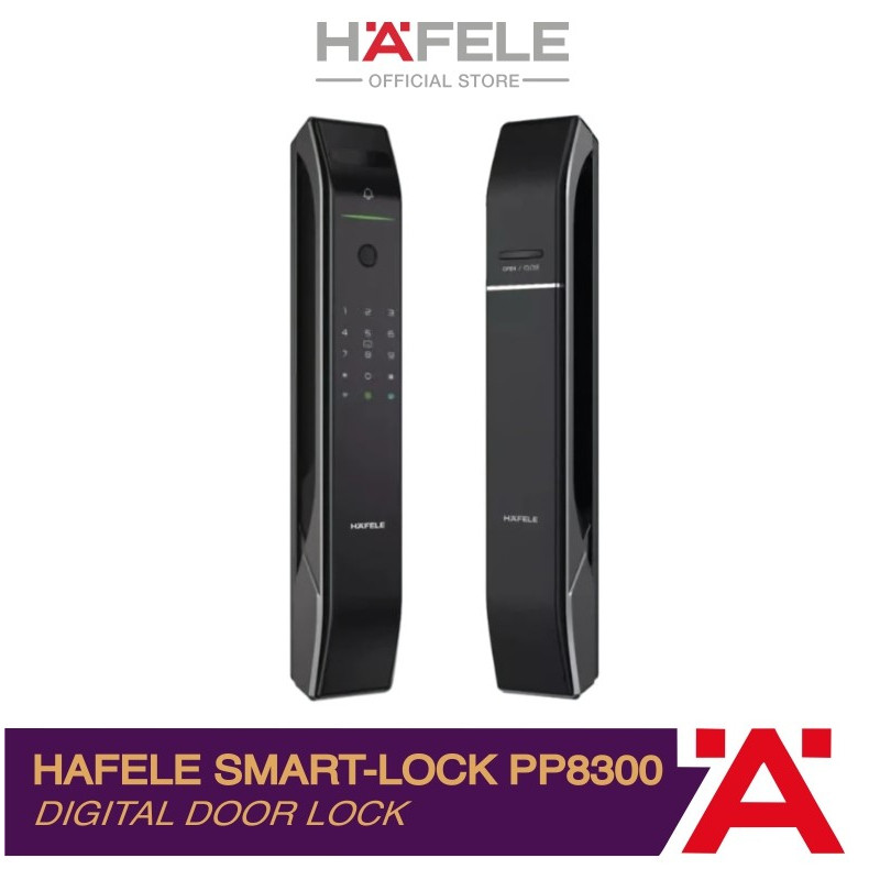 Hafele Smart-Lock PP8300 - Gagang Pintu Smart-Lock