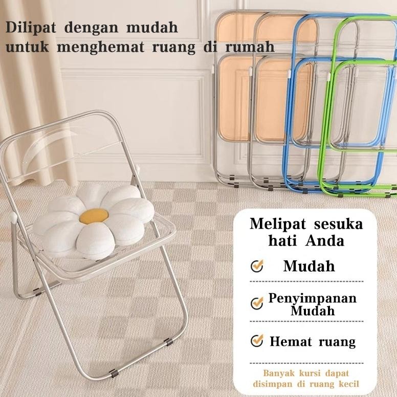 Kursi Lipat Outdoor / Kursi Aesthetic / Kursi Lipat / Kursi Cafe / Kursi Plastik Lipat / Kursi Plast