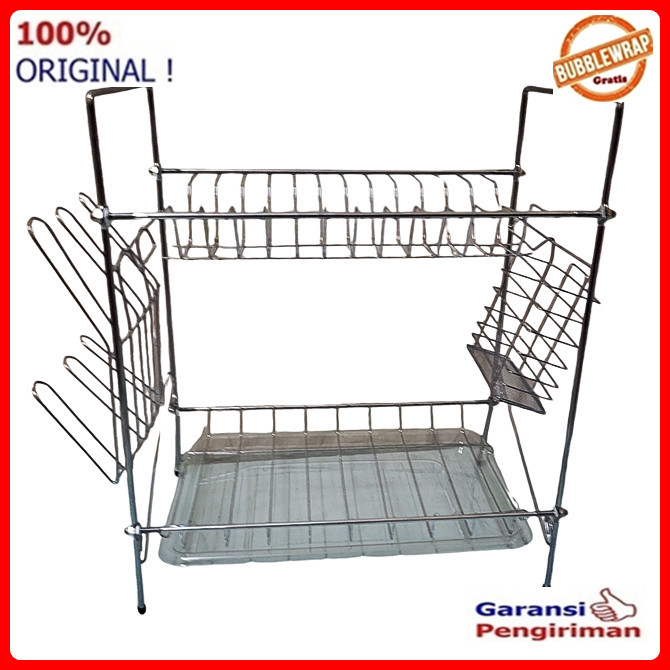 Rak Piring Rak Piring Susun Rak Piring Stainless Tebal 35 Cm Kualiatas Tebal Ha 1136