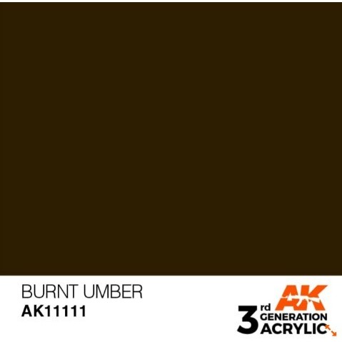 

HRG DISKON BURNT UMBER AK11111 - cat model kit paint