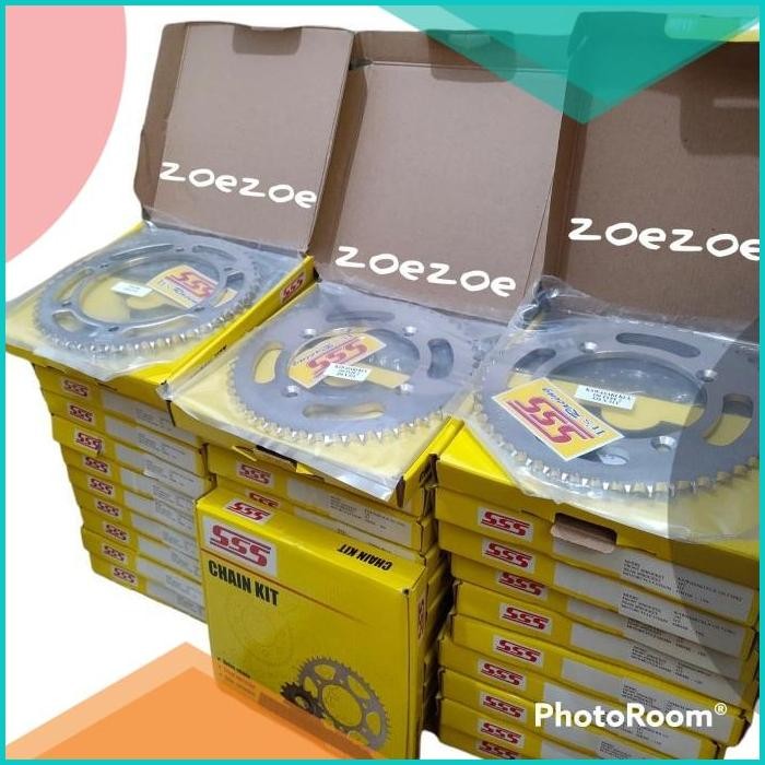 GIRSET SSS 428 KLX 150 GIR SET KAWASAKI KLX 150 D-TRACKER SSS ORIGINAL