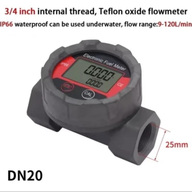 Digital Flow Meter Waterproof Flow Meter Turbine