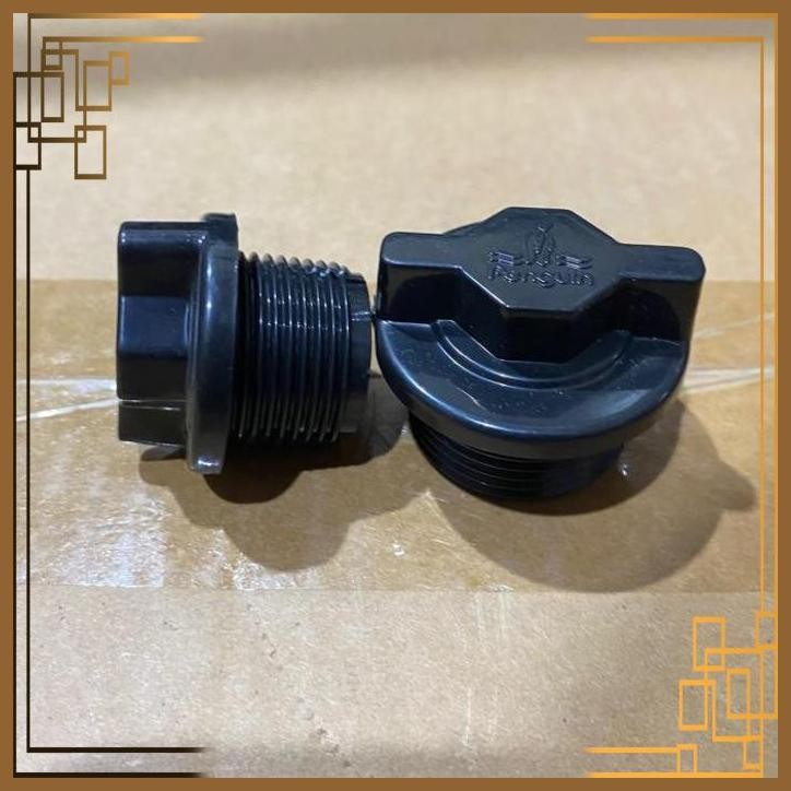 [SMM] PLUG 1" INCH 3/4" DIM TUTUP DRAT LUAR 1" TUTUP DRAT LUAR 3/4" INCH DOP DRAT LUAR