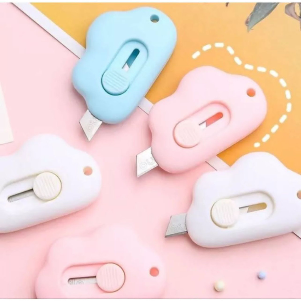 

Mini Cutter Motif Awan Pisau Pemotong Mini Portable/pisau mini