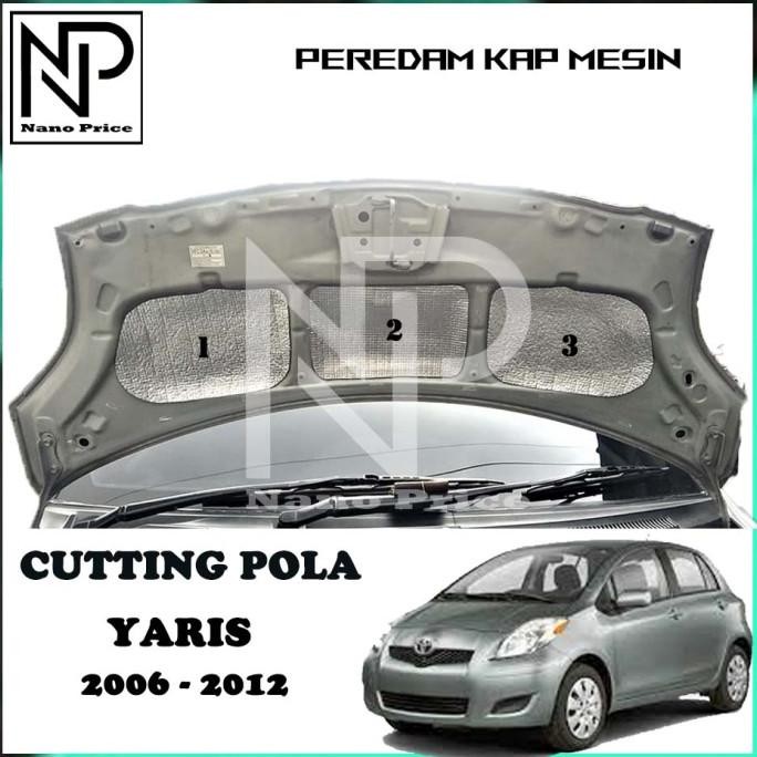 PEREDAM PANAS KAP MESIN MOBIL YARIS 2006-2012 TERBARU