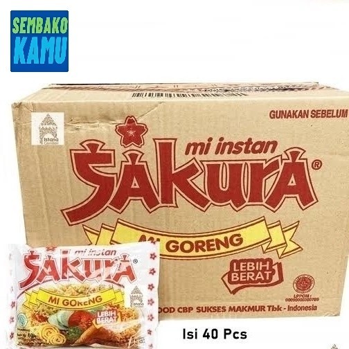 

Mie Sakura 1 Dus Isi 40 Pcs / Mie Instan
