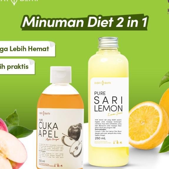 

Dari Bu Paet 2 In 1 Numan Ehat Ari Lemon Halal Dan Cua Apel