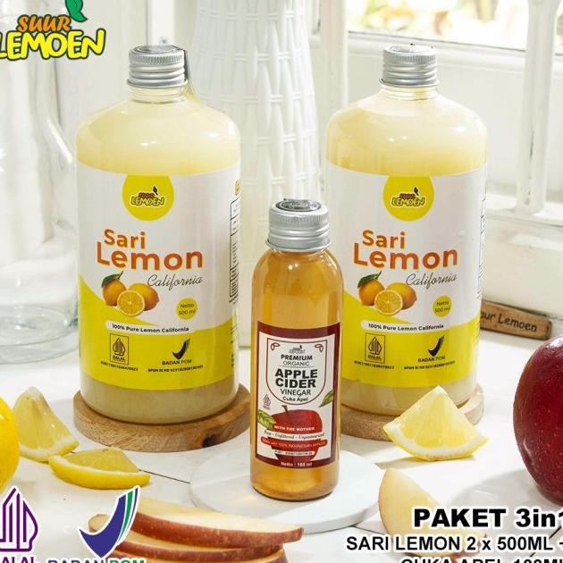 

Paet Bundling Ehat Ari Lemon 1Liter Dan Cua Apel 100Ml By Uur Lemoen Id