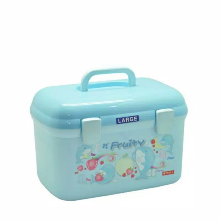 Kotak Box Jinjing Lion Star Container Plastik Serbaguna Zella Case