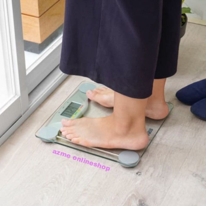 Krisbow Timbangan Badan Digital_Timbangan Badan Transparan 180 Kg Murah