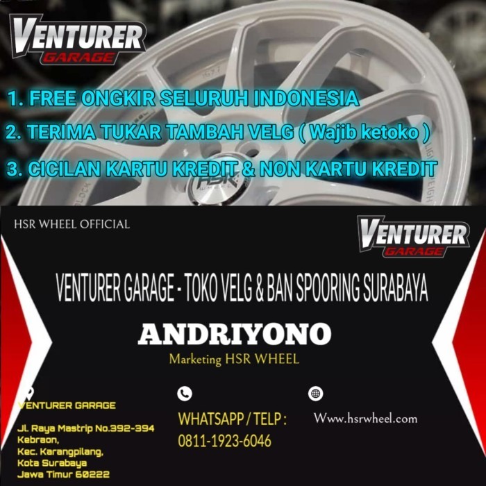 Velg Mobil Te37 R14 Hsr Tokyo Pelek Racing Ring 14 Brio Wuling Air Ev