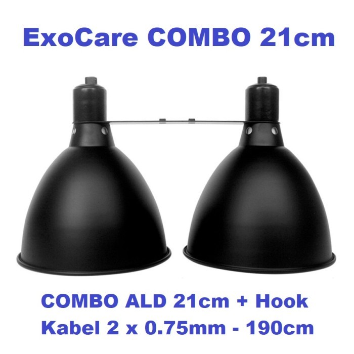 BARU COMBO DOUBLE Aluminium Light Dome 8.5" 21cm ExoCare Torto Sulcata Alda