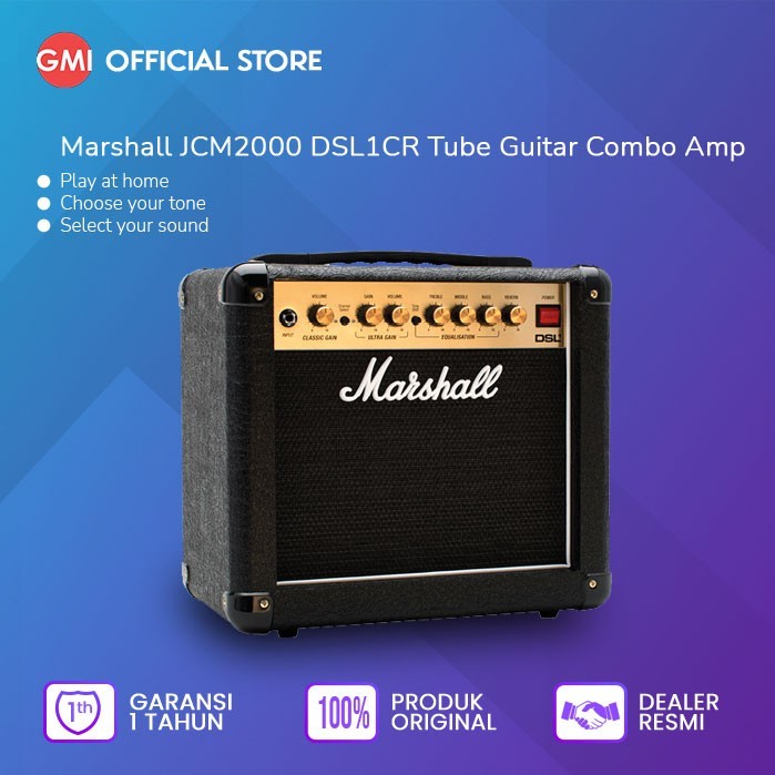 TERLARIS Marshall JCM2000 DSL1CR Tube Guitar Combo Amp