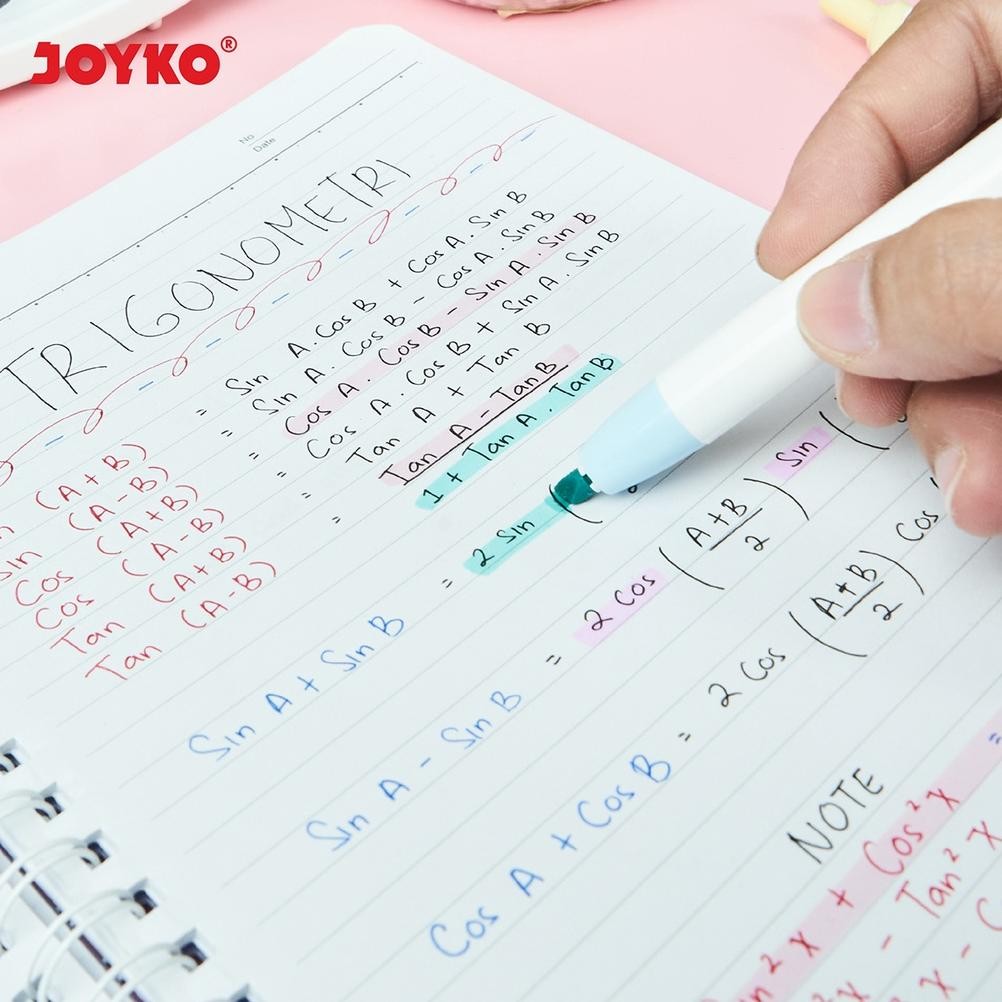 

BISA COD Penanda Berwarna Highlighter Joyko HL-77-6 Warna Pastel Color eag-124