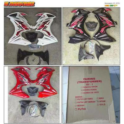 half fairing verza transformer HF Verza universal