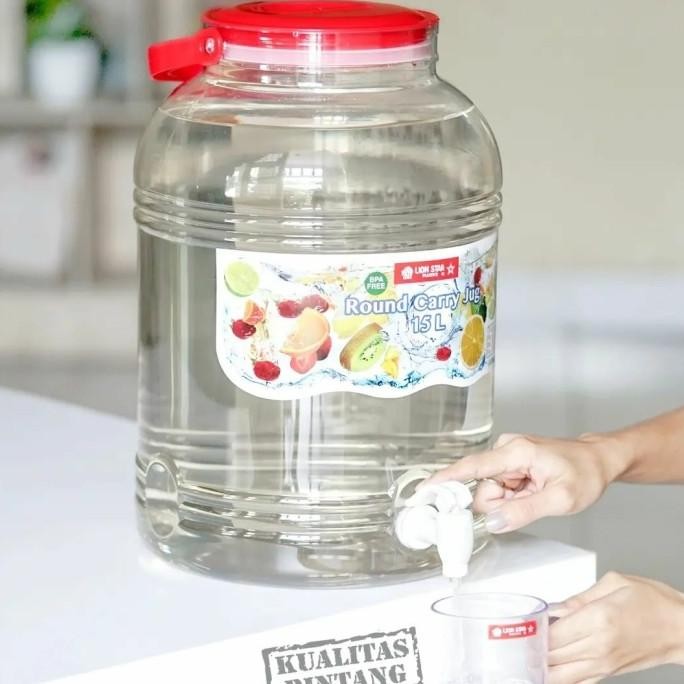 Drink Jar Dispenser Galon 15 liter Lion Star