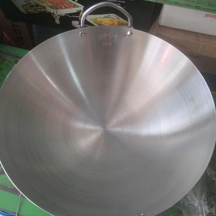 Wajan Kuali Stainless Steel Bmw 36Cm Wajan Kuali 36Cm Tebal