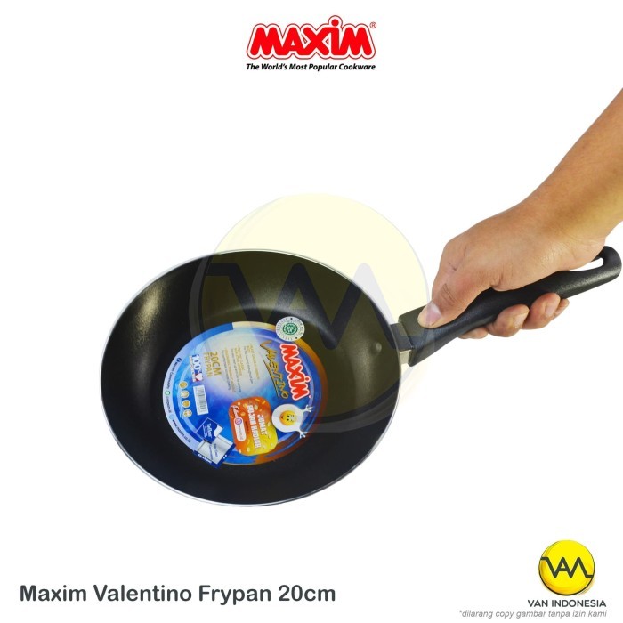 Maxim Valentino Frypan Wajan Teflon 20 Cm